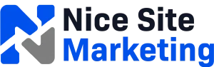 Nice Site Marketing Logo - White BG